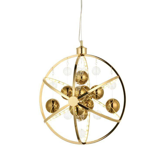 Muni 480mm Pendant Ceiling Light Gold - Comet Lighting