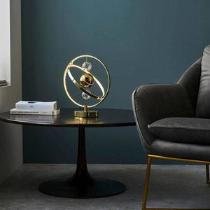 Muni Table Lamp Gold - Comet Lighting