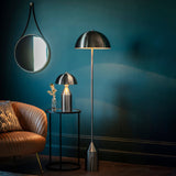 Nova Floor Lamp Brushed Nickel - Comet Lighting