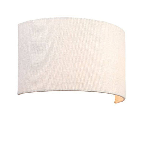 Obi 1-Light Wall Light White - Comet Lighting