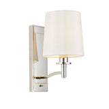 Ortona Wall Light Bright Nickel - Comet Lighting