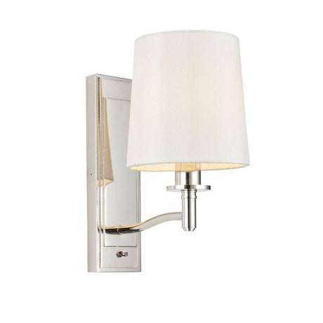 Ortona Wall Light Bright Nickel - Comet Lighting