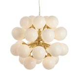 Oscar 28-Light Pendant Ceiling Light Brass - Comet Lighting