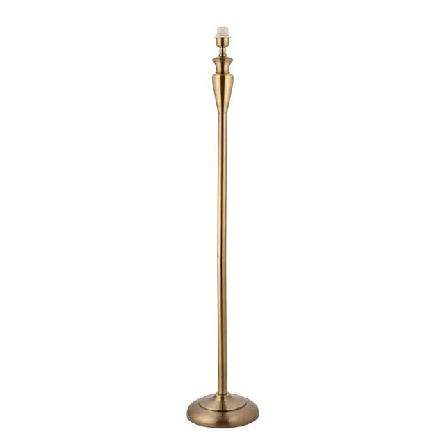 Oslo Base Only Floor Lamp Antique Brass - Comet Lighting