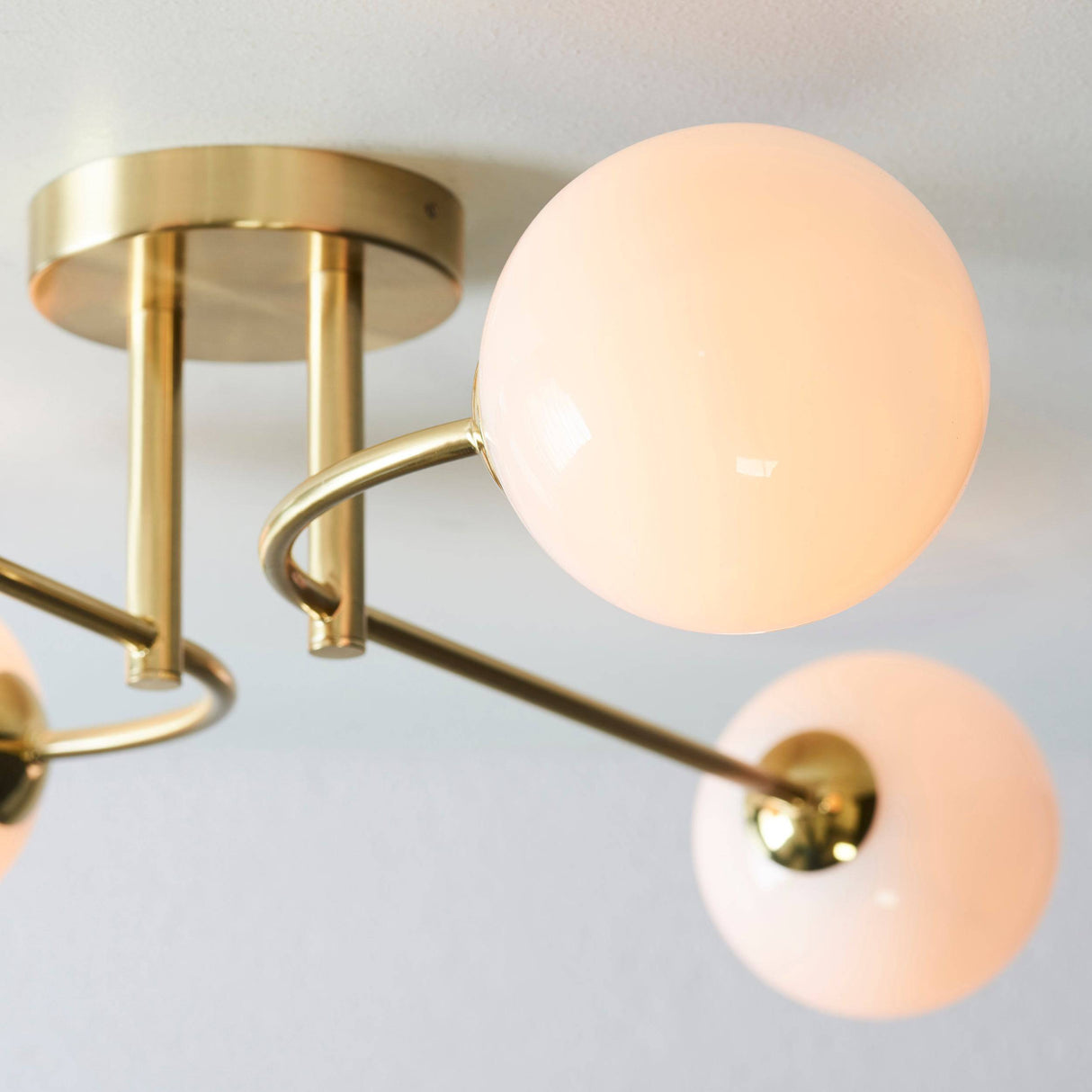 Otto 4-Light Semi Flush Ceiling Light - Comet Lighting