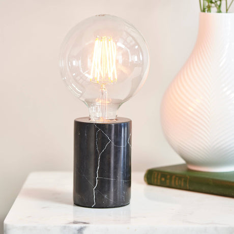Otto Base Only Table Lamp Black - Comet Lighting