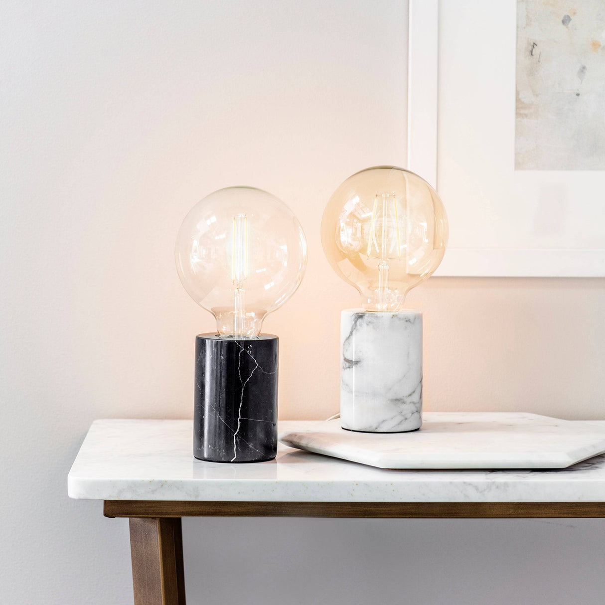 Otto Base Only Table Lamp Black - Comet Lighting