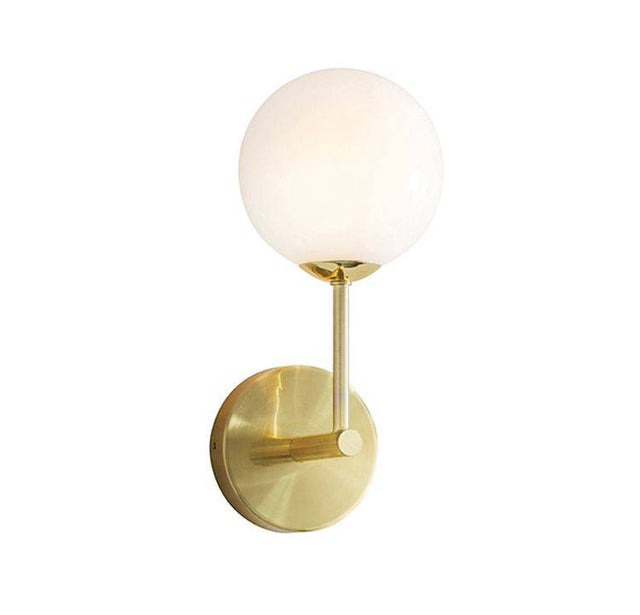 Otto Wall Lamp Brushed Brass - Comet Lighting