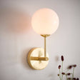 Otto Wall Lamp Brushed Brass - Comet Lighting