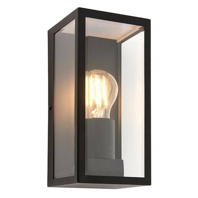 Oxford Outdoor Wall Light Black - Comet Lighting