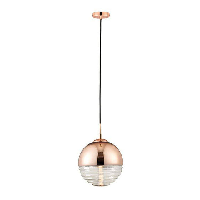 Paloma Pendant Ceiling Light Copper - Comet Lighting