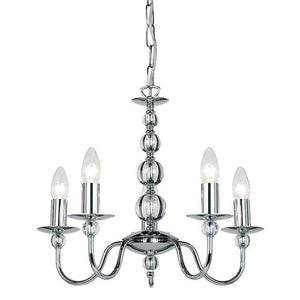 Parkstone 5-Light Pendant Ceiling Light - Comet Lighting