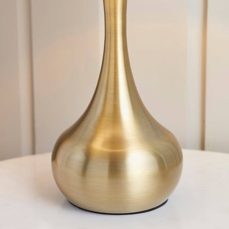 Piccadilly Touch Table Lamp Brass - Comet Lighting