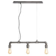 Pipe 3-Light Pendant Ceiling Light - Comet Lighting