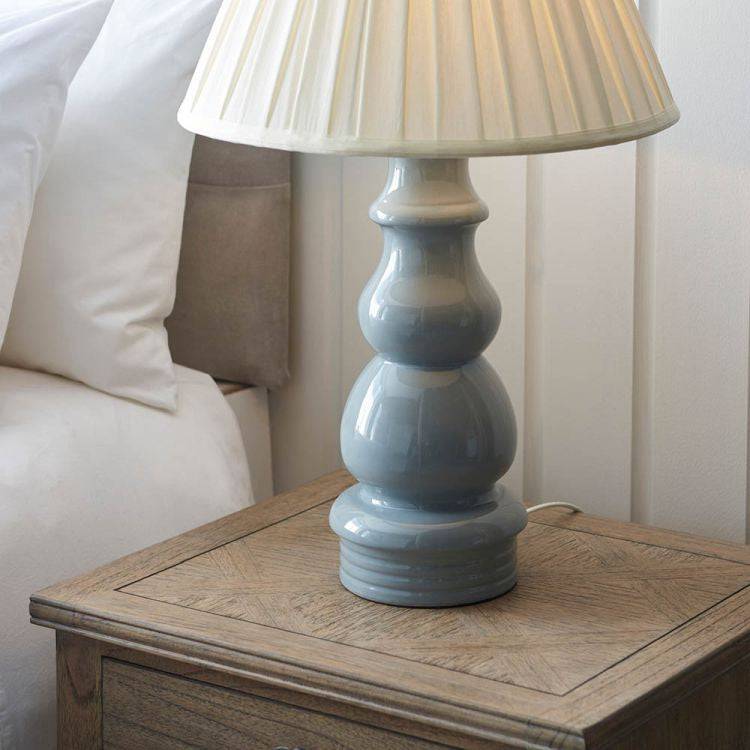 Provence Table Lamp & Carla 16 inch Cream Shade - Comet Lighting