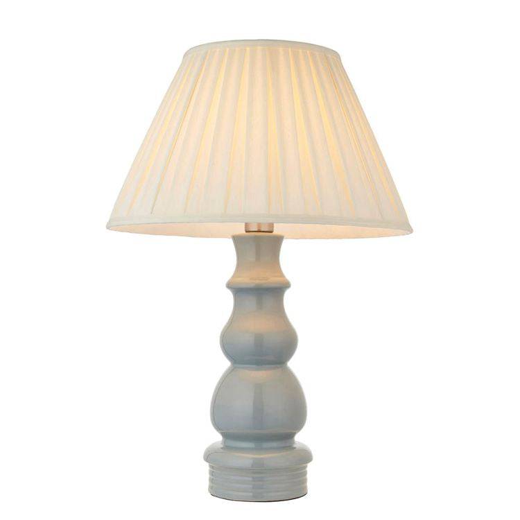 Provence Table Lamp & Carla 18 inch Cream Shade - Comet Lighting