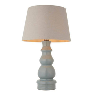 Provence Table Lamp & Cici 16 inch Grey Shade - Comet Lighting