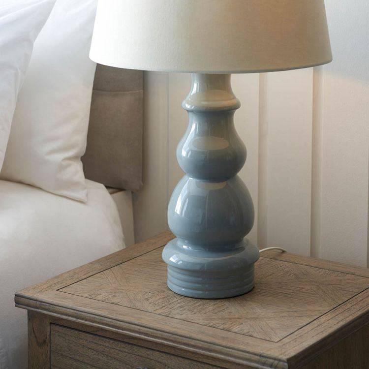 Provence Table Lamp & Cici 16 inch Ivory Shade - Comet Lighting