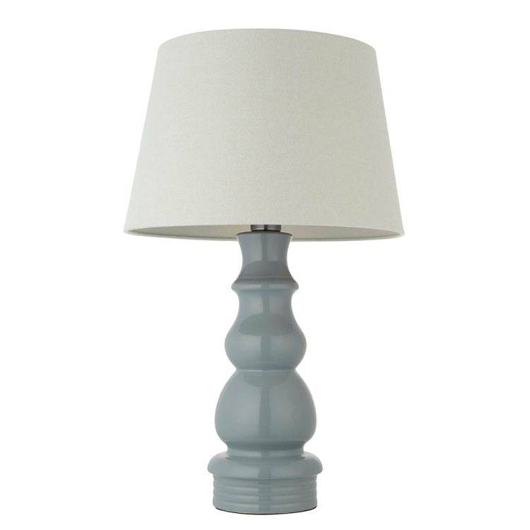 Provence Table Lamp & Cici 16 inch Ivory Shade - Comet Lighting