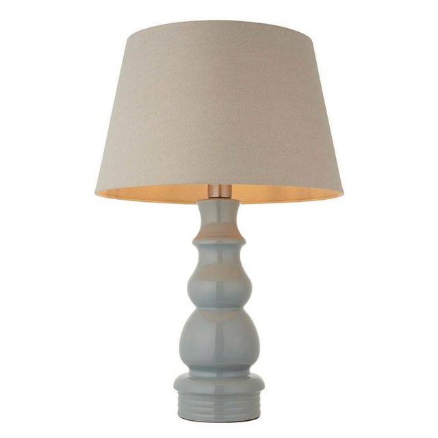 Provence Table Lamp & Cici 18 inch Grey Shade - Comet Lighting