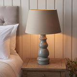 Provence Table Lamp & Cici 18 inch Grey Shade - Comet Lighting