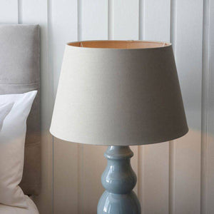 Provence Table Lamp & Cici 18 inch Grey Shade - Comet Lighting