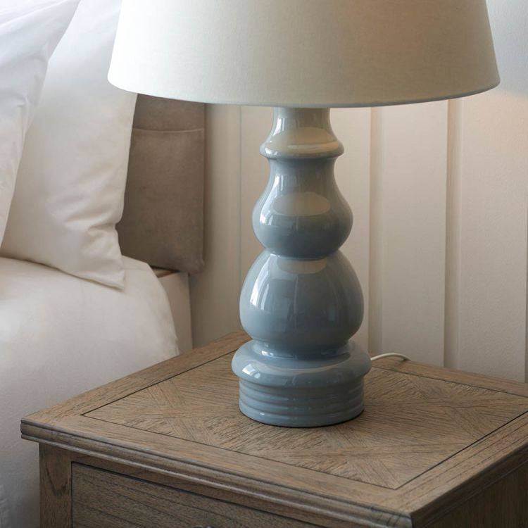 Provence Table Lamp & Cici 18 inch Ivory Shade - Comet Lighting