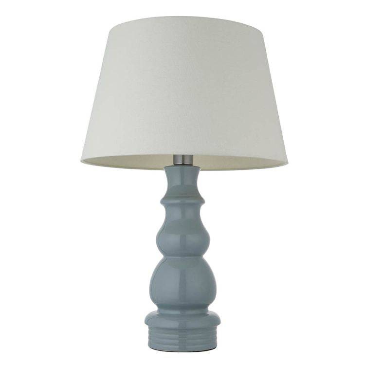 Provence Table Lamp & Cici 18 inch Ivory Shade - Comet Lighting