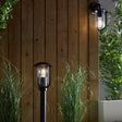 Quinn Outdoor Wall Light Black - Comet Lighting