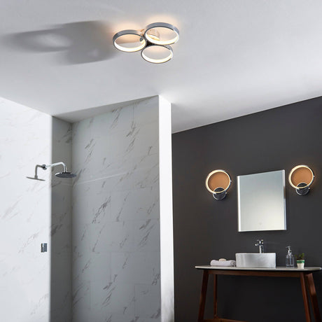 Radius LED Wall Light Chrome Plated - Comet Lighting