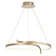 Rafe Pendant Ceiling Light Gold - Comet Lighting