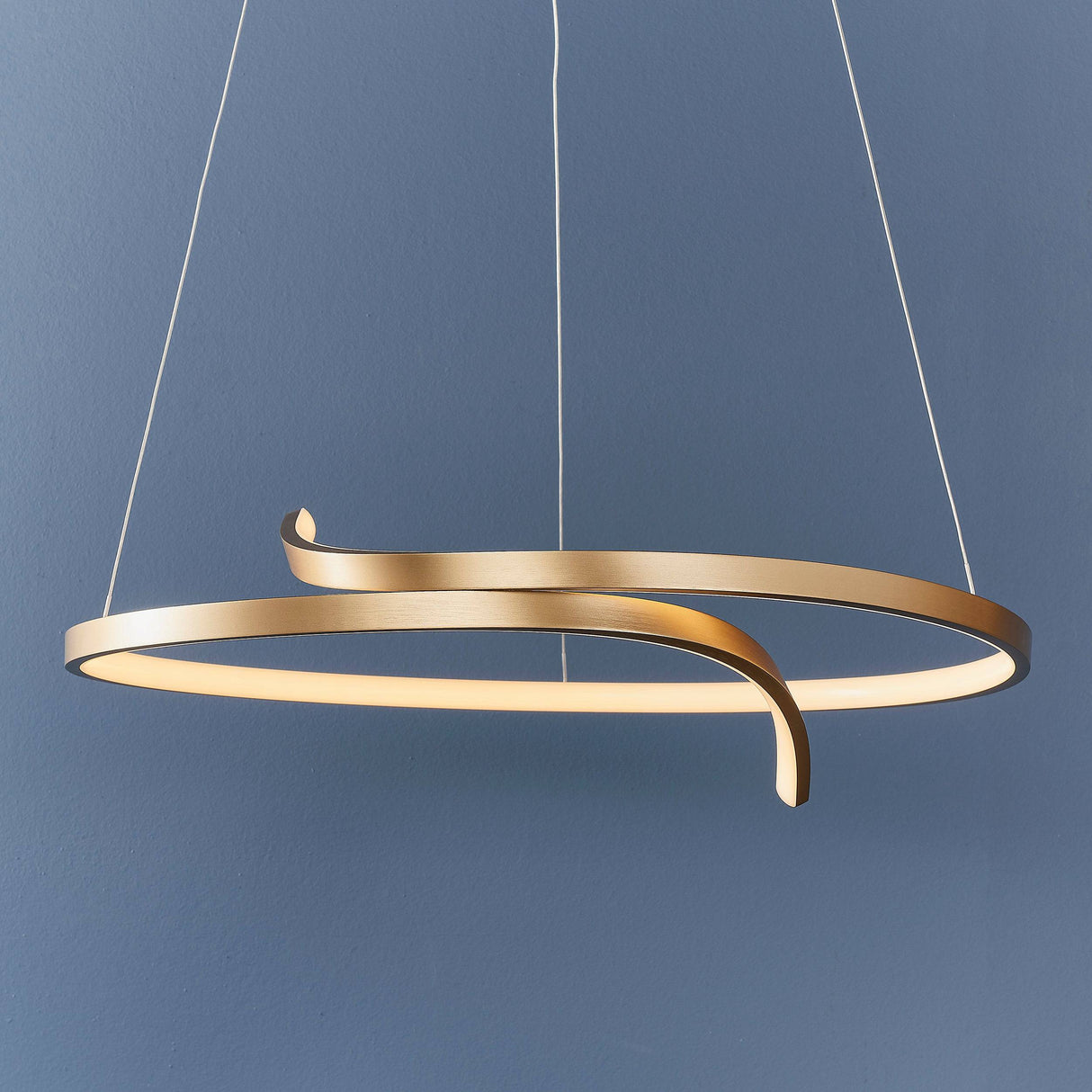 Rafe Pendant Ceiling Light Gold - Comet Lighting