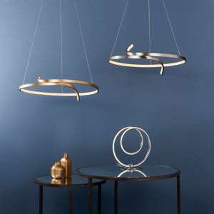 Rafe Pendant Ceiling Light Gold - Comet Lighting