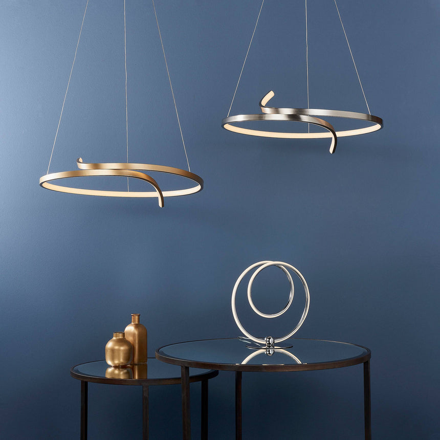 Rafe Pendant Ceiling Light Gold - Comet Lighting