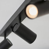 Rez 3Lt Spotlight Matt Black - Comet Lighting