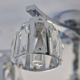 Ria 5Lt Semi-Flush Ceiling Light Chrome - Comet Lighting