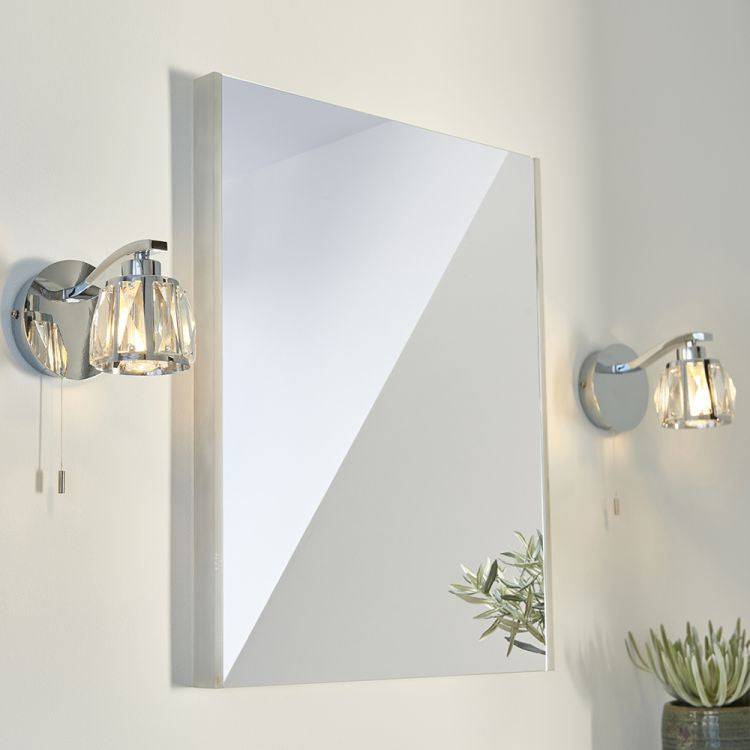 Ria Wall Light Chrome - Comet Lighting