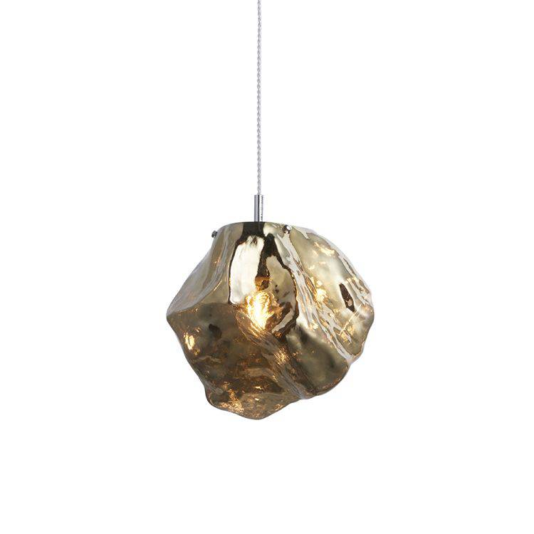 Rock Pendant Ceiling Light Metallic Bronze - Comet Lighting