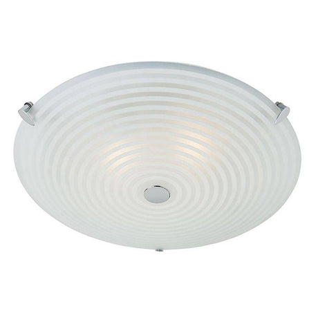 Roundel 2-Light Flush Ceiling Light - Comet Lighting