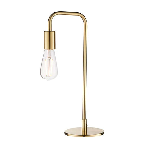 Rubens Table Lamp Brass - Comet Lighting