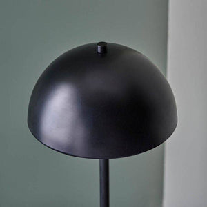 Saroma Table Lamp Matt Black - Comet Lighting