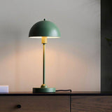 Saroma Table Lamp Matt Green - Comet Lighting