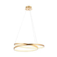 Scribble Ring Pendant Ceiling Light Gold Leaf - Comet Lighting