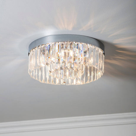 Shimmer 5-Light Flush Ceiling Light - Comet Lighting