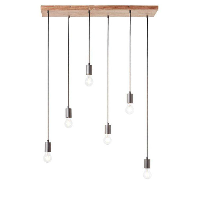 Stellan 6Lt Pendant Ceiling Light - Comet Lighting