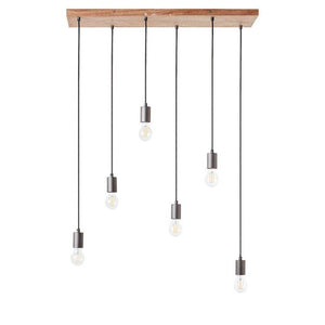 Stellan 6Lt Pendant Ceiling Light - Comet Lighting