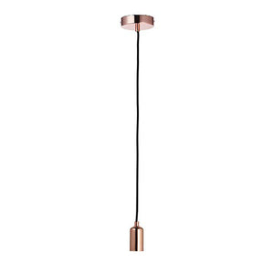Studio 1-Light Pendant Ceiling Light Copper - Comet Lighting