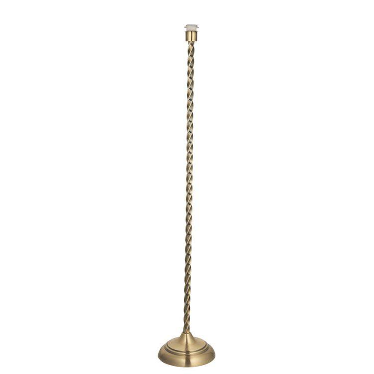 Suki Floor Lamp Antique Brass Base Only - Comet Lighting