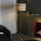 Suki Floor Lamp Antique Brass Base Only - Comet Lighting