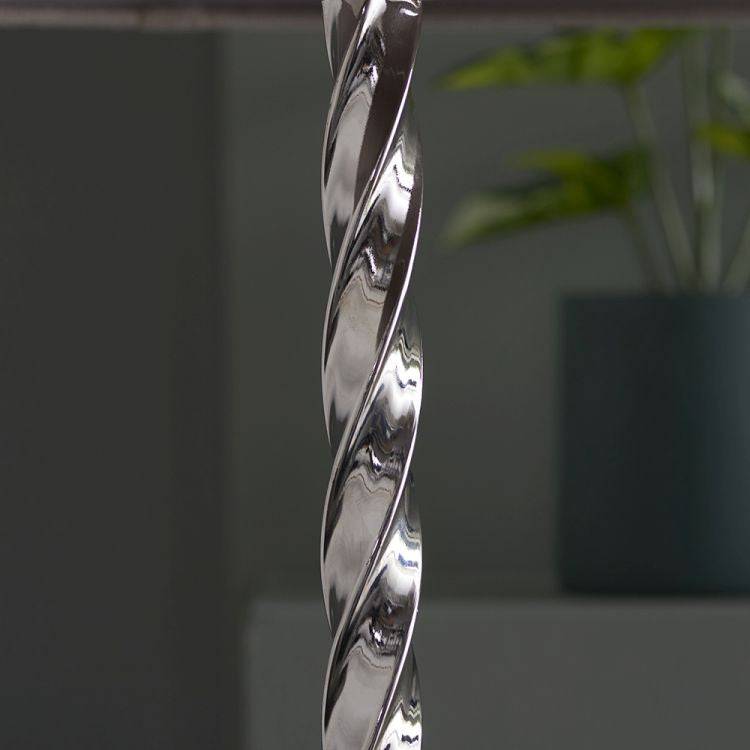 Suki Floor Lamp Chrome Base Only - Comet Lighting